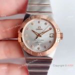 (VSF) Omega Constellation Co-Axial 38mm Two Tone Rose Gold Watch Clone 8500